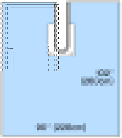 Picture of Orthopedic Drape 3M™ Steri-Drape™ Shoulder Split Sheet with Pouch 90 W X 102 L Inch Sterile9196