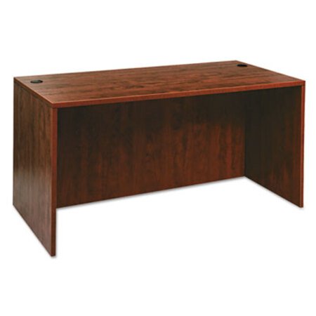 Picture of Alera Valencia Series Straight Front Desk Shell, 59.13" x 29.5" x 29.63", Medium CherryALE-VA216030MC