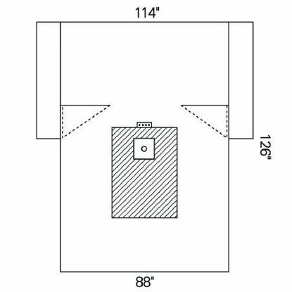 Picture of Orthopedic Drape Orthoarts® Lower Extremity Drape 114 W X 88 W X 126 L Inch Sterile89278