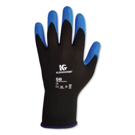 Picture of G40 Nitrile Coated Gloves, 230 mm Length, Medium/Size 8, Blue, 12 PairsKCC-40226