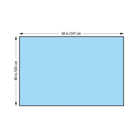 Picture of General Purpose Drape Half Drape 40 W X 58 L Inch Sterile47614