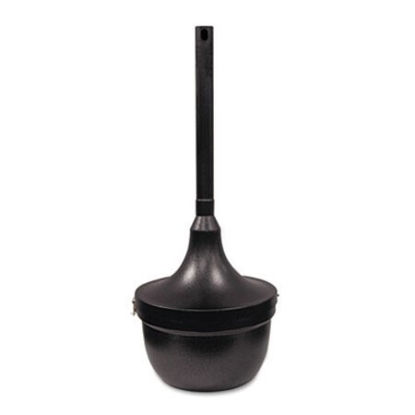 Picture of Smokers' Oasis Receptacle, Round, Steel, 4.5 gal, CharcoalEXC-SRS1HCCL