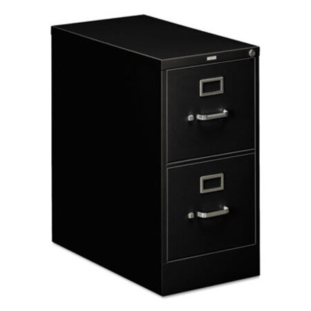 Picture of 310 Series Vertical File, 2 Letter-Size File Drawers, Black, 15" x 26.5" x 29"HON-312PP