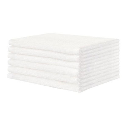 Picture of Washcloth Premium 12 X 12-3/4 Inch White ReusableV11-12127P
