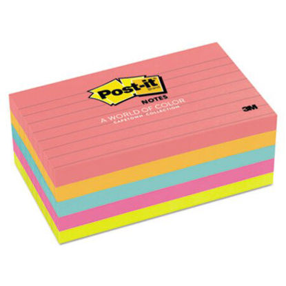 Picture of Original Pads in Cape Town Colors, 3 x 5, Lined, 100-Sheet, 5/PackMMM-6355AN