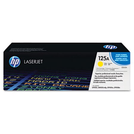 Picture of HP 125A, (CB542A) Yellow Original LaserJet Toner CartridgeHEW-CB542A