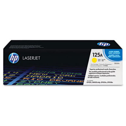 Picture of HP 125A, (CB542A) Yellow Original LaserJet Toner CartridgeHEW-CB542A