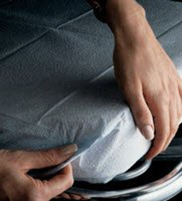 Picture of Stretcher Sheet Standard 40 W X 90 L Inch White 3-Ply Tissue Disposable70305N