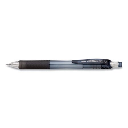 Picture of EnerGize-X Mechanical Pencil, 0.5 mm, HB (#2.5), Black Lead, Black Barrel, DozenPEN-PL105A