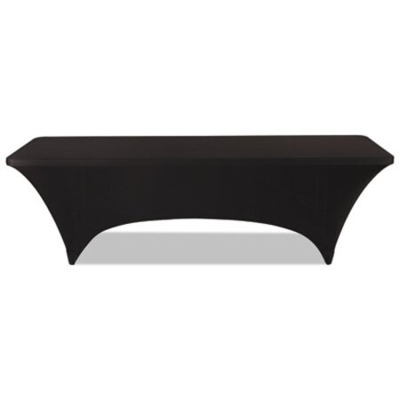 Picture of iGear Fabric Table Cover, Polyester/Spandex, 30" x 96", BlackICE-16531