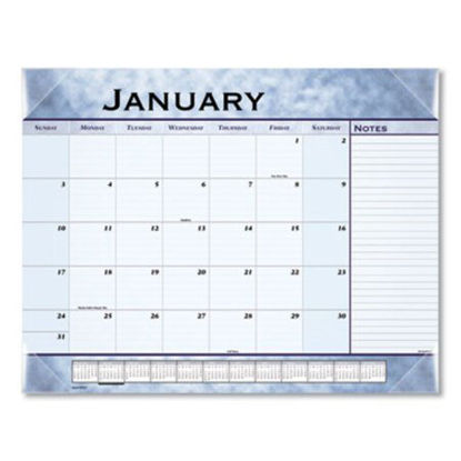 Picture of Slate Blue Desk Pad, 22 x 17, Slate Blue , 2022AAG-89701
