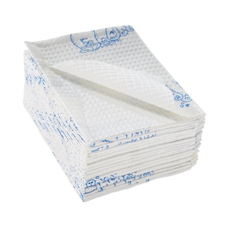 Picture of Procedure Towel McKesson 13 W X 18 L Inch White / Blue Cartoon Toes NonSterile78918189