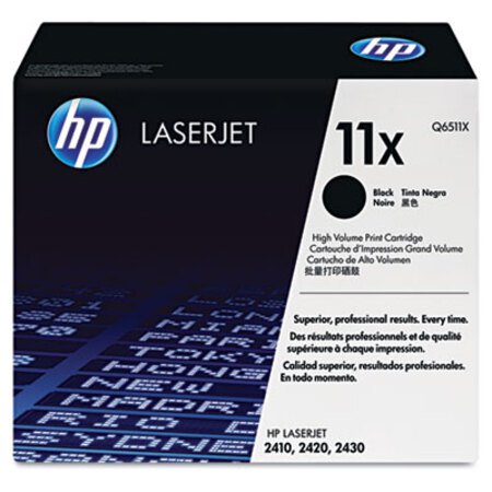 Picture of HP 11X, (Q6511X) High-Yield Black Original LaserJet Toner CartridgeHEW-Q6511X