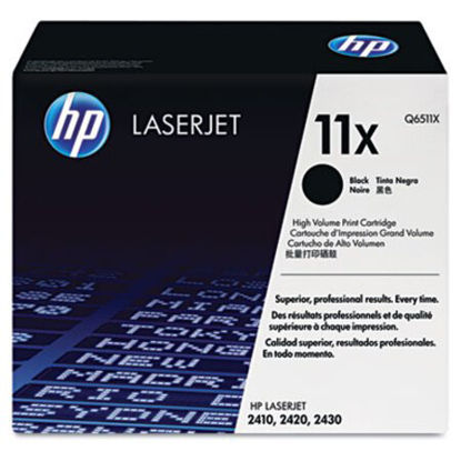 Picture of HP 11X, (Q6511X) High-Yield Black Original LaserJet Toner CartridgeHEW-Q6511X