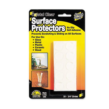 Picture of Scratch Guard Surface Protectors, 0.75" dia, Circular, Clear, 20/PackMAS-88600