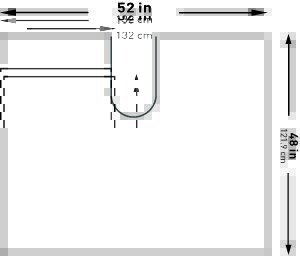 Picture of Orthopedic Drape McKesson Impervious U-Drape 52 W X 48 L Inch Sterile183-I80-09192-S