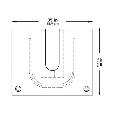 Picture of Orthopedic Drape McKesson U-Drape with Pouch 35 W X 30 L Inch Sterile183-I80-09169-S