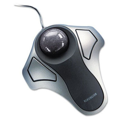 Picture of Orbit Optical Trackball Mouse, USB 2.0, Left/Right Hand Use, Black/SilverKMW-64327