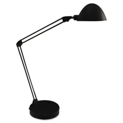 Picture of LED Desk and Task Lamp, 5W, 5.5"w x 13.38"d x 21.25"h, BlackLED-L9142BK