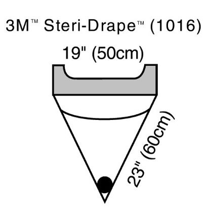 Picture of Surgical Drape 3M™ Steri-Drape™ Irrigation Pouch 19 W X 23 L Inch Sterile1016