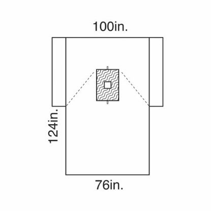 Picture of Surgical Drape Breast Drape 100 W X 76 W X 124 L Inch Sterile89236