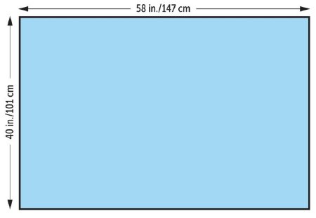 Picture of General Purpose Drape Half Drape 40 W X 58 L Inch Sterile47612