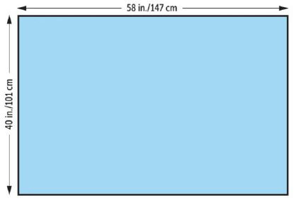 Picture of General Purpose Drape Half Drape 40 W X 58 L Inch Sterile47612