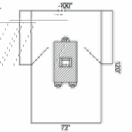 Picture of Abdominal Drape Transverse Laparotomy Drape 100 W X 72 W X 120 L Inch Sterile89281