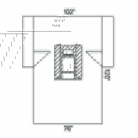 Picture of Abdominal Drape Laparoscopic / Cholecystectomy Drape 102 W X 72 W X 120 L Inch Sterile89225