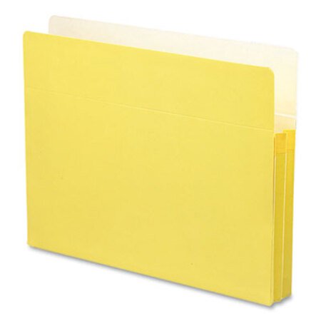 Picture of Colored File Pockets, 1.75" Expansion, Letter Size, YellowSMD-73223