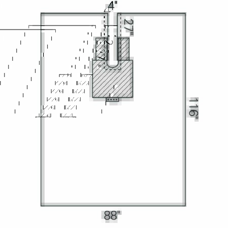 Picture of Surgical Drape Orthoarts® Body Split Drape 88 W X 116 L Inch Sterile89275