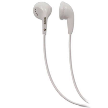 Picture of EB-95 Stereo Earbuds, WhiteMAX-190599