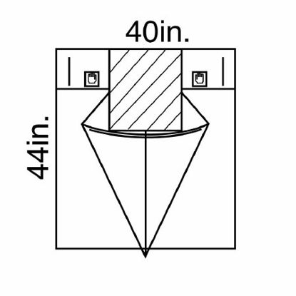 Picture of Obstetrics / Gynecology Drape Under Buttocks Drape 40 W X 44 L Inch Sterile89414