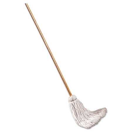 Picture of Handle/Deck Mops, 12 oz White Cotton Head, 48" Oak Wood Handle, 6/PackBWK-112C
