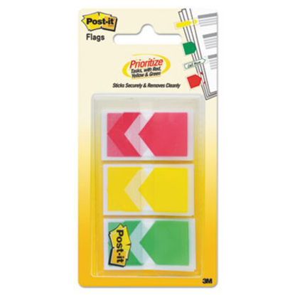 Picture of Arrow 1" Prioritization Page Flags, Red/Yellow/Green, 60/PackMMM-682ARRRYG