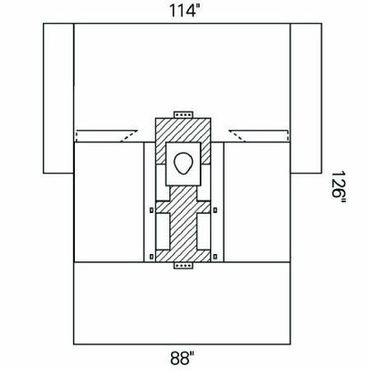 Picture of Orthopedic Drape Orthoarts® Hip Drape 114 W X 88 W X 126 L Inch Sterile89345