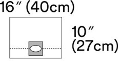 Picture of EENT Drape 3M™ Steri-Drape™ Refractive Drape 10 W X 15 L Inch Sterile1022