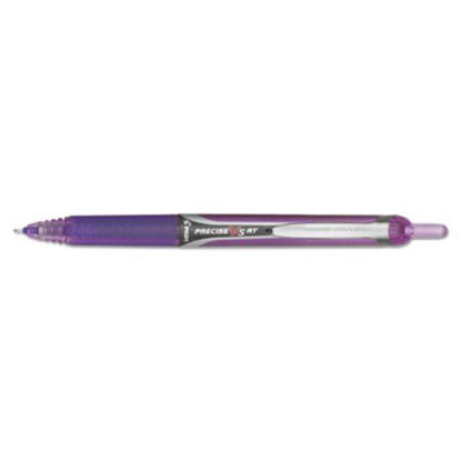 Picture of Precise V5RT Roller Ball Pen, Retractable, Extra-Fine 0.5 mm, Purple Ink, Purple BarrelPIL-26066