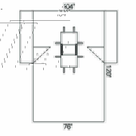 Picture of Abdominal Drape Laparoscopic / Cholecystectomy Drape 104 W X 76 W X 120 L Inch Sterile89229