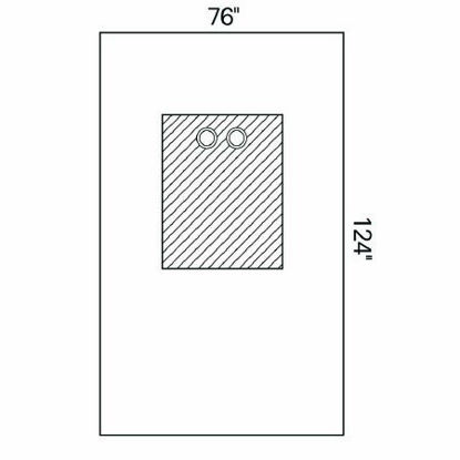 Picture of Cardiovascular Drape Femoral Angiography Drape 76 W X 124 L Inch Sterile89704