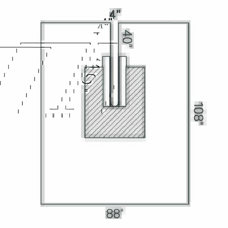 Picture of Surgical Drape Orthoarts® U-Drape 88 W X 108 L Inch Sterile89347