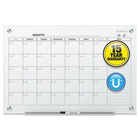 Picture of Infinity Magnetic Glass Calendar Board, 48 x 36QRT-GC4836F