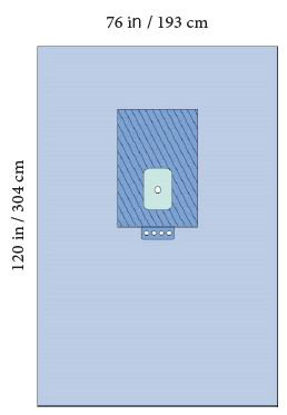 Picture of Orthopedic Drape SteriGuard® Upper Extremity Drape SterileI80-09137G-S