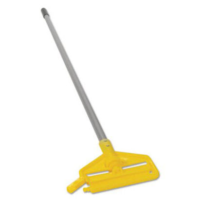 Picture of Invader Aluminum Side-Gate Wet-Mop Handle, 1 dia x 60, Gray/YellowRCP-H136