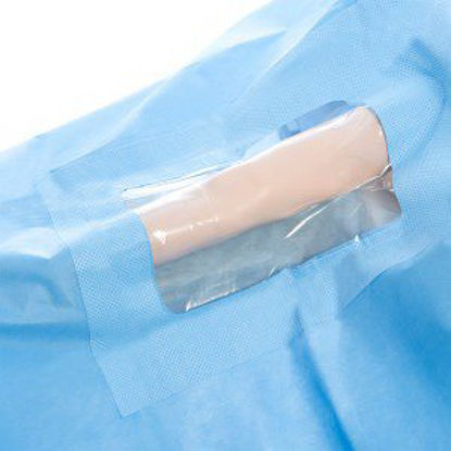 Picture of Cardiovascular Drape PICC Full Body Coverage Drape 78 W X 110 L Inch Sterile29155