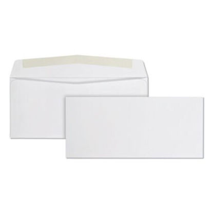 Picture of Business Envelope, #10, Commercial Flap, Gummed Closure, 4.13 x 9.5, White, 500/BoxQUA-90020