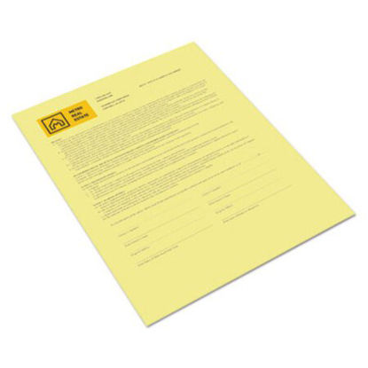Picture of Revolution Digital Carbonless Paper, 1-Part, 8.5 x 11, Canary, 500/ReamXER-3R12437