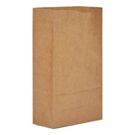 Picture of Grocery Paper Bags, 50 lbs Capacity, #6, 6"w x 3.63"d x 11.06"h, Kraft, 500 BagsBAG-GX6500