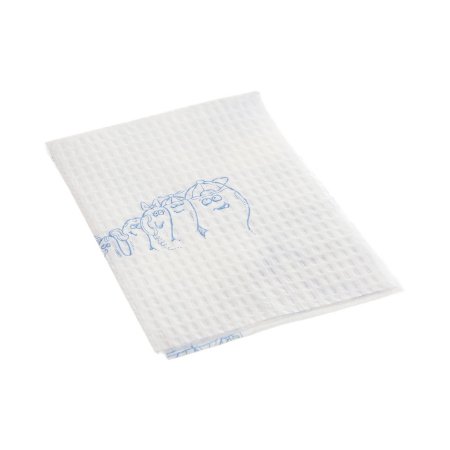 Picture of Procedure Towel Tidi® Choice 13 W X 18 L Inch White / Blue Cartoon Toes NonSterile918189