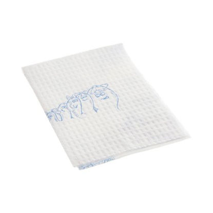 Picture of Procedure Towel Tidi® Choice 13 W X 18 L Inch White / Blue Cartoon Toes NonSterile918189